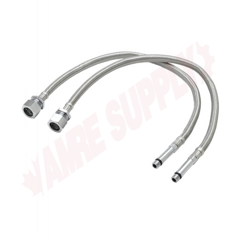 Photo 2 of 012534-45 : T&S Pre-Rinse Flexible Supply Hoses, Stainless Steel, 2/Pack