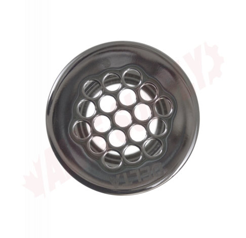 Photo 3 of 33T260 : Delta 1-1/4 x 8-1/4 Open Grid Strainer Bathroom Sink Drain with Overflow Holes, Chrome