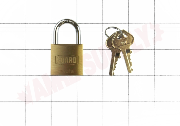 363-607 : Guard Solid Brass Padlock 302