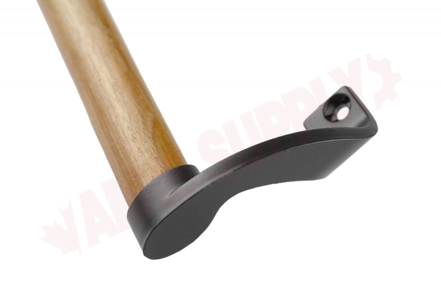 Photo 4 of C1182 : Prime-Line Sliding Glass Door Pull, Wood with Black