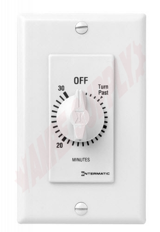 Photo 1 of FD30MW70 : Intermatic 30 Minute Timer, No Hold, White