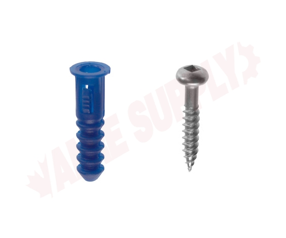 Photo 2 of PAS14VP : Reliable Fasteners Plastic Anchor With Screw, #8-9-10 x 1/4, 50/Pack