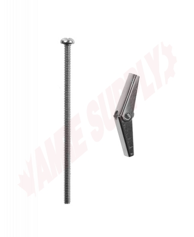 Photo 2 of STZ183VVA : Reliable Fasteners Drywall, Tile & Plaster Spring Toggle Bolt, 1/8 x 3, 25/Pack