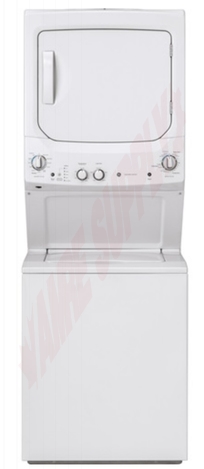 Photo 1 of GUD24ESMMWW : GE 24 Washer & Electric Dryer Laundry Unit, White