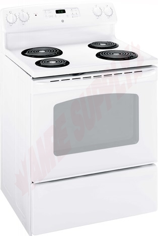 Photo 1 of JCBS280DMWW : GE 30 Freestanding Electric Range, White