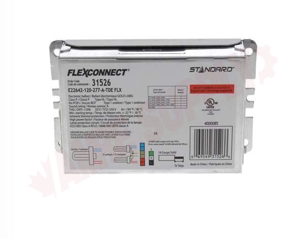 347V FLEXCONNECT ELECTRONIC COMPACT FLUORESCENT BALLAST KIT
