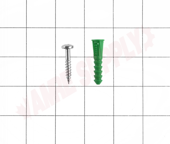 Photo 5 of PAS516VP : Reliable Fasteners Plastic Anchor With Screw, 5/16 12-14, Green, 50/Pack