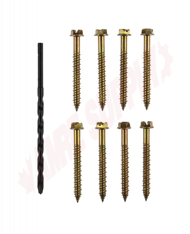 Photo 2 of HCSD14214MR : Reliable Fasteners Concrete Screw, Hex Head, 3/16 x 2-1/4, 8/Pack