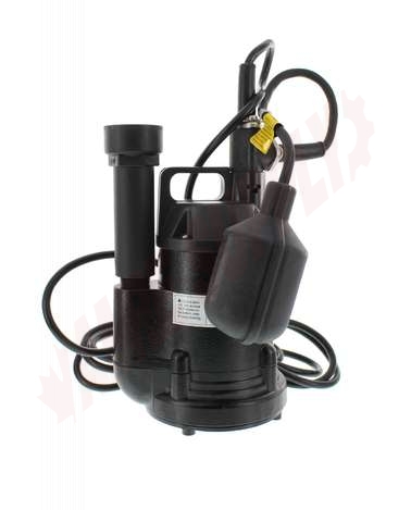 Photo 2 of 620136 : Little Giant SP25A (620136) Submersible Sump Pump, 1/4HP 24GPM 115V W/10' Cord