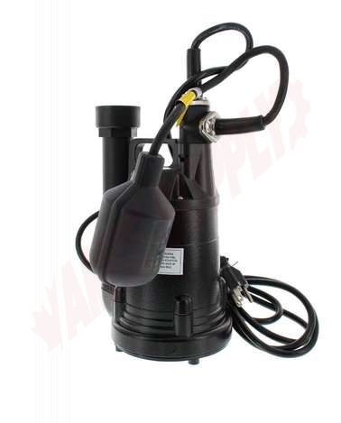 Photo 3 of 620136 : Little Giant SP25A (620136) Submersible Sump Pump, 1/4HP 24GPM 115V W/10' Cord