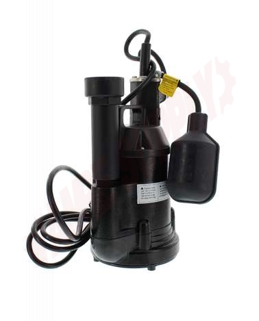 Photo 5 of 620136 : Little Giant SP25A (620136) Submersible Sump Pump, 1/4HP 24GPM 115V W/10' Cord
