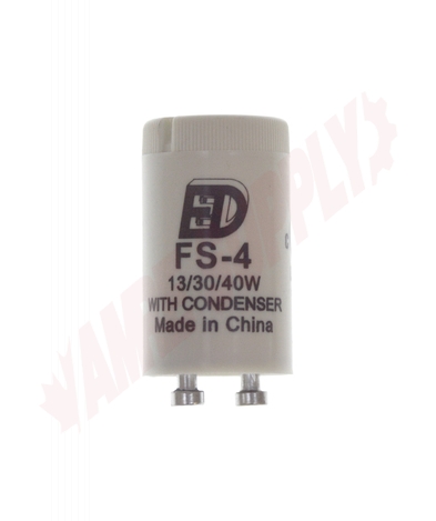 Photo 2 of FS4 : Standard Lighting Fluorescent Starter, 13/30/40W