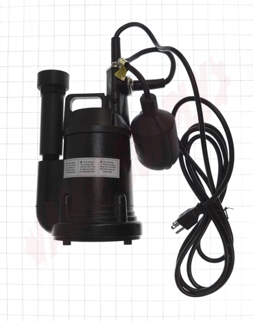 Photo 12 of 620136 : Little Giant SP25A (620136) Submersible Sump Pump, 1/4HP 24GPM 115V W/10' Cord