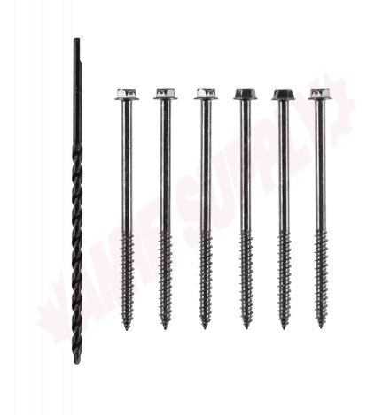 Photo 2 of HCSD144MR : Reliable Fasteners Concrete Screw, Hex Head, 1/4 x 4, 6/Pack