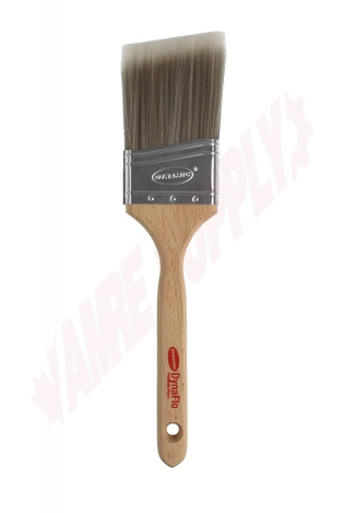 Photo 2 of HB182006 : Dynamic 2-1/2 DynaFlo Polyester/Nylon Angle Sash Paint Brush
