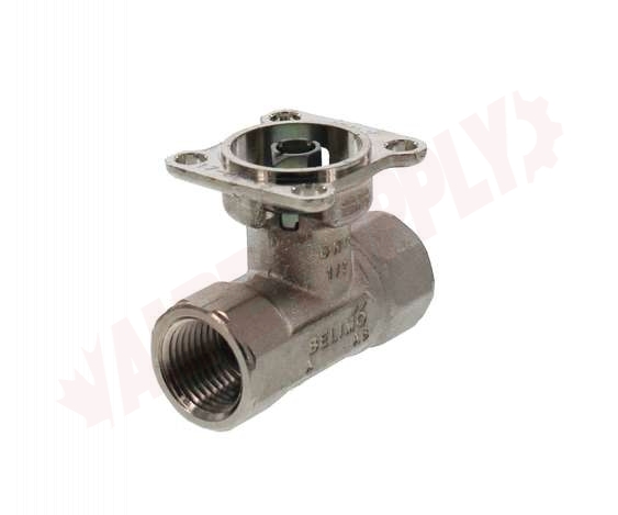 Photo 4 of B211B : Belimo 2-Way Actuator Valve Body Only 1/2 1.9 Cv Ch. Plated Brass Ball & Nickel Plated Brass Stem