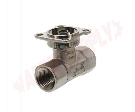Photo 8 of B211B : Belimo 2-Way Actuator Valve Body Only 1/2 1.9 Cv Ch. Plated Brass Ball & Nickel Plated Brass Stem