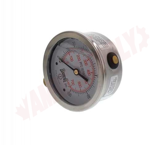 PFQ804 STAINLESS WINTERS 100PSI PRESSURE GAUGE 0-100PSI 2.5" DIAL 1/4"NPT 