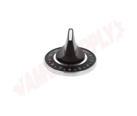 Photo 5 of WPY700854 : Whirlpool WPY700854 Range Burner Control Knob, Black