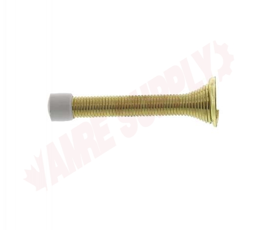 Photo 1 of 25-4671B : Taymor Spring Door Stop, 3-1/8, Polished Brass 