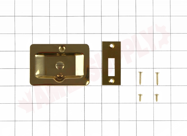 Photo 8 of 33-PB580 : Taymor Sliding Door Lock, Privacy, Polished Brass, C3