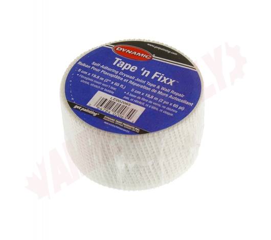 Photo 1 of LE002065 : Dynamic 2 x 65' Drywall Joint Tape N' Fixx