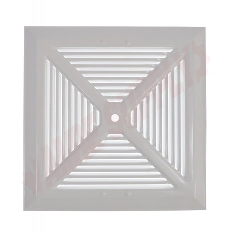 Photo 1 of K100F : Reversomatic Bathroom Fan Grille, 11-1/8 x 11-1/8 with Center Hole