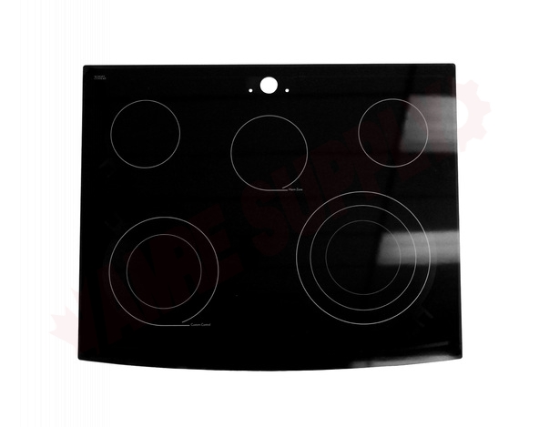 Photo 2 of W10236961 : Whirlpool W10236961 Range Main Cooktop Glass, Black