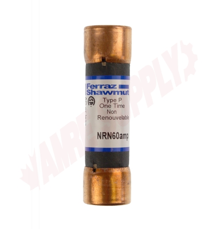 Photo 2 of NRN60 : Mersen Fast Acting Fuse, 60 Amp