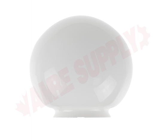 Photo 4 of 61035GW : Galaxy Lighting 6 Glass Globe, White, 3-1/4 Neck
