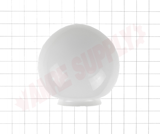 Photo 5 of 61035GW : Galaxy Lighting 6 Glass Globe, White, 3-1/4 Neck