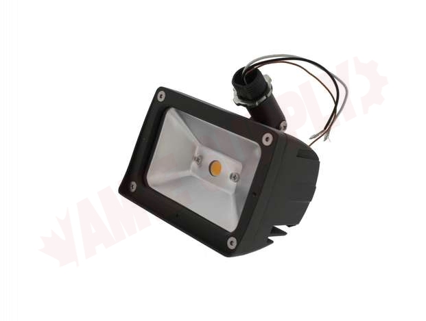 Photo 2 of 63323 : Standard Lighting Flood Light With Knuckle Fixture, Bronze, 10W LED Included