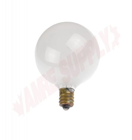 Photo 1 of 25G16.5/CND/WH : 25W G16.5 Incandescent Globe Lamp, White