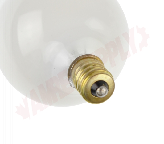 Photo 3 of 40G16.5/CND/WH : 40W G16.5 Incandescent Globe Lamp, White
