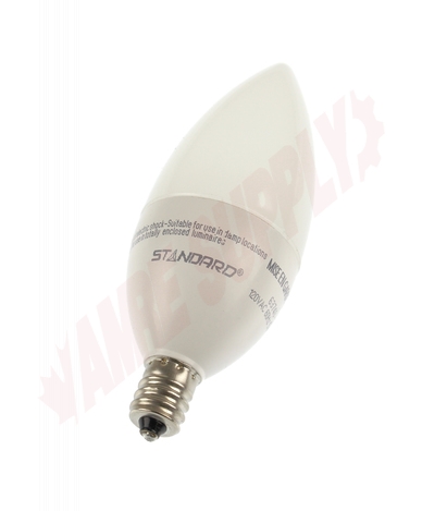 Photo 2 of 63740S : 5W C12 LED Lamp, Frosted, 2700K