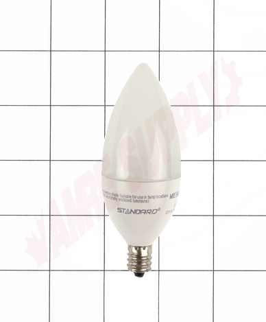 Photo 4 of 63740S : 5W C12 LED Lamp, Frosted, 2700K