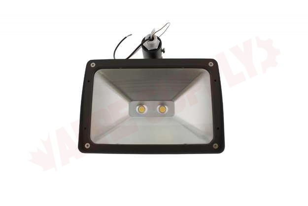 Photo 1 of 63326 : Standard Lighting Flood Light With Knuckle Fixture, Bronze, 30W LED Included