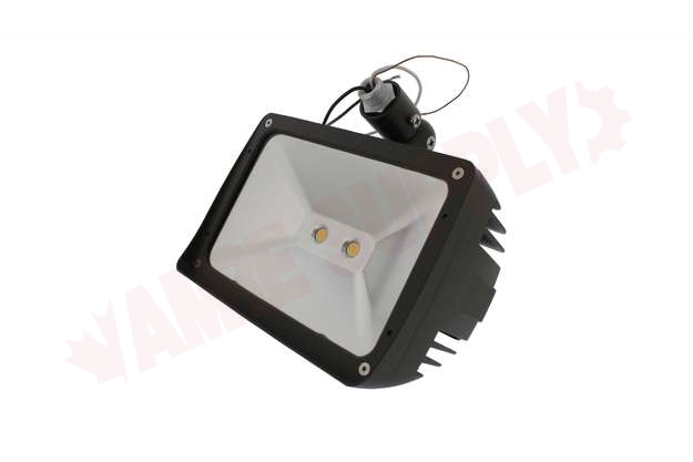 Photo 2 of 63326 : Standard Lighting Flood Light With Knuckle Fixture, Bronze, 30W LED Included