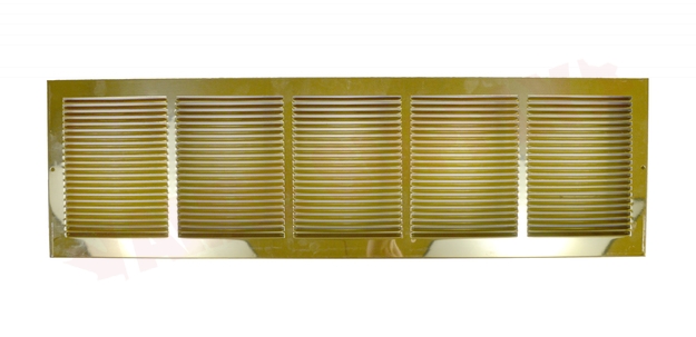 Photo 2 of RG0100 : Imperial Return Air Baseboard Grille, 30 x 8, Brass