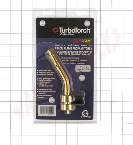 Photo 3 of 0386-0860 : TurboTorch TP-10 Propane/MAP-Pro Pencil Flame Torch