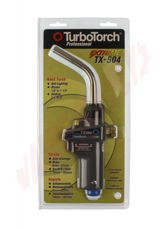 0386-1293 : TurboTorch TX-504 Propane/MAP-Pro Extreme Torch | AMRE 