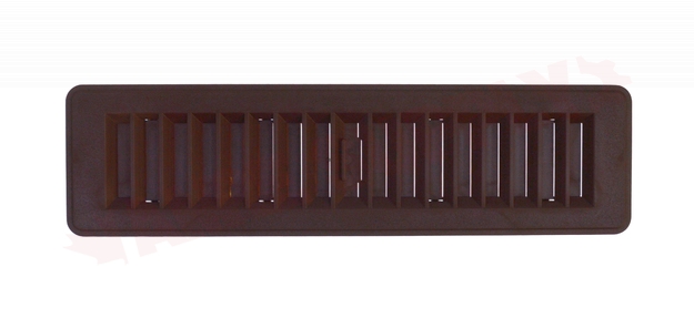 Photo 2 of HR212-06 : Primex Floor Register, 2-1/4 x 12, Chocolate Brown