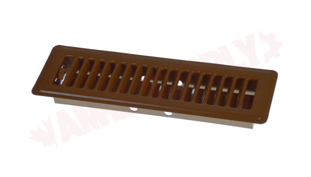 Photo 1 of RG0148 : Imperial Louvered Floor Register, 2-1/4 x 10, Brown