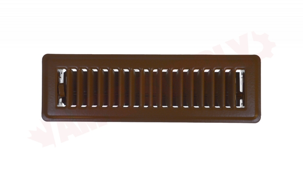 Photo 2 of RG0148 : Imperial Louvered Floor Register, 2-1/4 x 10, Brown