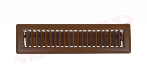 Photo 2 of RG0168 : Imperial Louvered Floor Register, 2-1/4 x 12, Brown