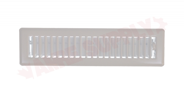 Photo 2 of RG0179 : Imperial Louvered Floor Register, 2-1/4 x 12, White
