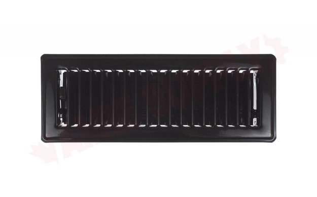 Photo 2 of RG0206 : Imperial Louvered Floor Register, 3 x 10, Black