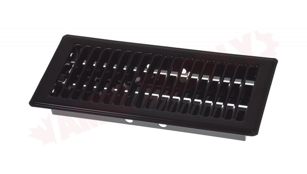 Photo 1 of RG0230 : Imperial Louvered Floor Register, 4 x 10, Black
