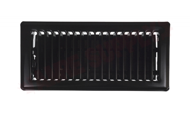 Photo 2 of RG0230 : Imperial Louvered Floor Register, 4 x 10, Black
