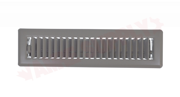 Photo 2 of RG0174 : Imperial Louvered Floor Register, 2-1/4 x 12, Grey